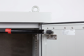 Double Wall Aluminium Electrical Cabinet Inside Door Detail