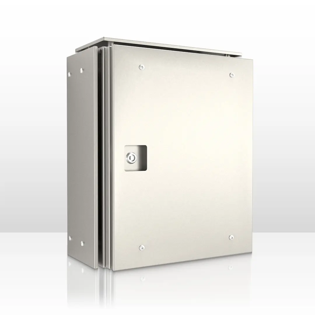 IP-SS504020SUN-Electrical-Enclosures-with-Sun-Shields IP-SS403020SUN-02 Stainless Steel Electrical Enclosures with Sun Shields