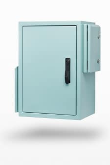 Pole Mount Aluminium Field Cabinet - 3