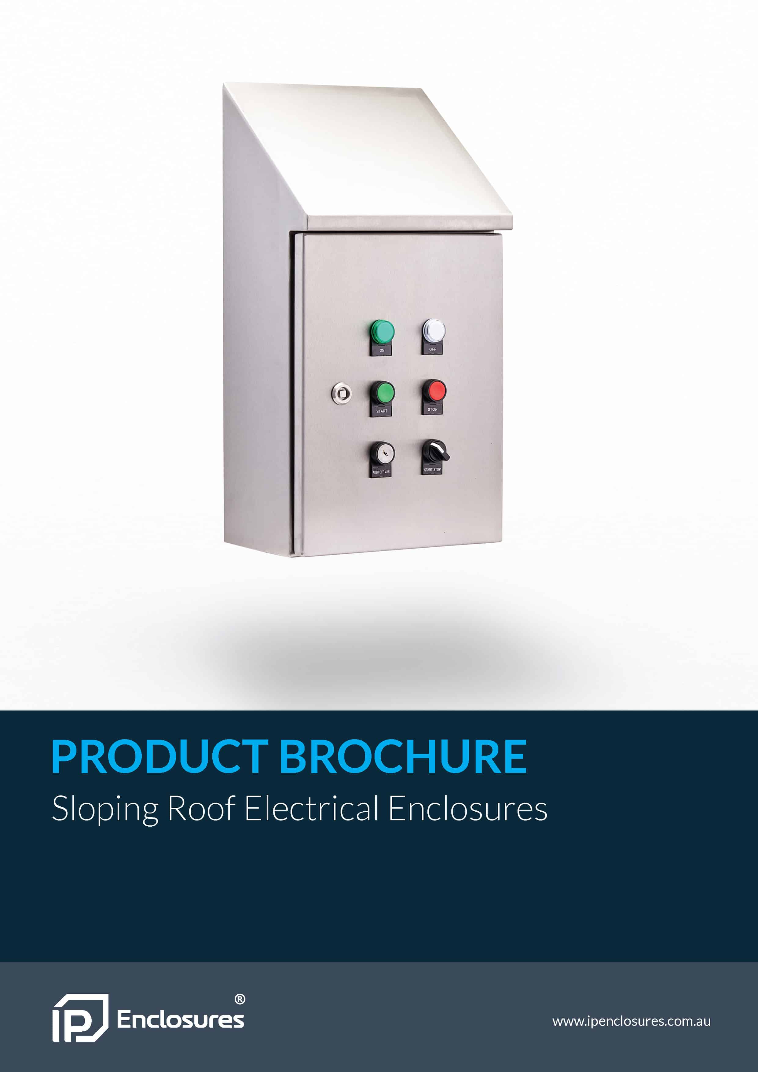 IP Enclosures - Sloping Roof Electrical Enclosures Brochure - Preview